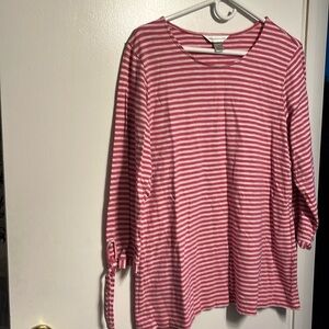 Size large striped shirt